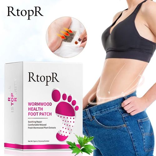 RtopR Wormwood Foot Patches: Deep cleansing, relaxing, and stress-relieving foot patches.