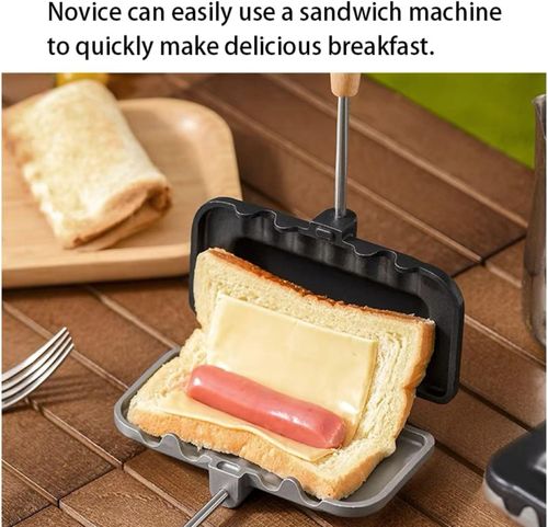 Sandwich Frying Pan, Aluminum Baking Disk Flip Frying Pan Suitable For Grilled Cheese, Pancakes, Omelettes, Hot Dogs, Bread And Toast