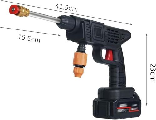 Power Washer Sprayer, 6 in 1 Portable Cordless Pressure Washer with Nozzles for Car Washing