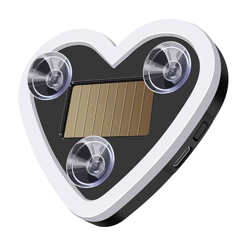 Car LED Window Lights - Romantic Heart-Shaped Neon Decorative Lights with Interior Ambiance （Purple）