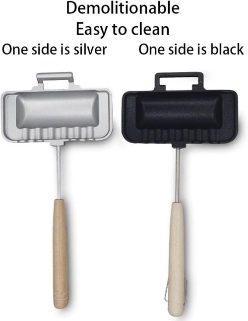 Sandwich Frying Pan, Aluminum Baking Disk Flip Frying Pan Suitable For Grilled Cheese, Pancakes, Omelettes, Hot Dogs, Bread And Toast