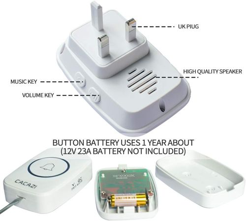 Wireless doorbell home new long-distance remote control old pager Intelligent