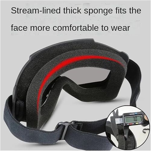 Goggles Full Face Hd Transparent Fog-proof Sand-proof Electric Welding Protective Glasses Versatile -proof Windproof Mask