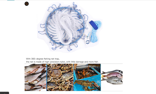 Fishing Net Fishing Net Fish Mesh Hand Throwing Net Outdoor Fishing Tackle Tools Galvanized Steel Casting Network Model 300 Fishing