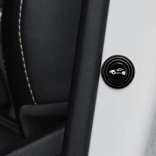 12 Pieces Car Door Shock Absorber, Car Silicone Shock Absorber Gasket, Car Door Anti Shock Silicone Pad, Adhesive Car Door Protection Sticker, Automobile Door Parts