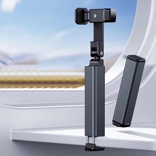 Travel Phone Holder Hands-Free Plane Phone Hount | Pocket Size, Multi-Directional Phone Stand For Airplane Travel, Pallet Table, Airplane Travel Accessory