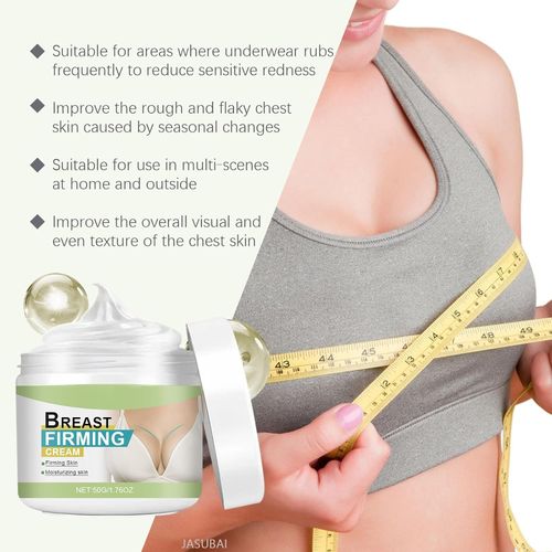 Natural Breast Firming and Lifting Cream with Collagen Firming Body Lotion for Sagging Skin, Firming Full Body Sculpting Cream for Breast and Décolleté at night, Breast Massage Serum