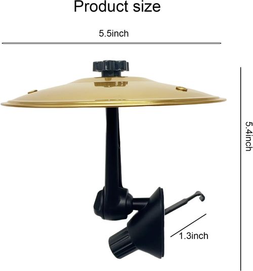 Car cymbal air outlet, car impact cymbal, Car Cymbal Air Vent make your driving more fun, easy clip-on riding for music lovers, Compact Durable Accessory for All