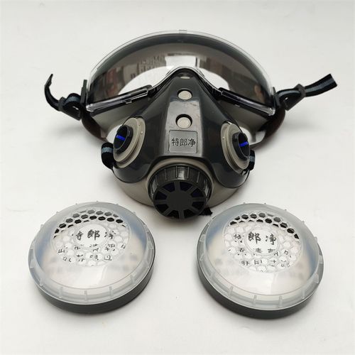 Full Face Respirator Mask, Wide View Lens for Painting, Welding, Chemical Splash Protection, Woodworking, Grinding, Industrial Safety Shield with Anti-Fog, Lightweight Design
