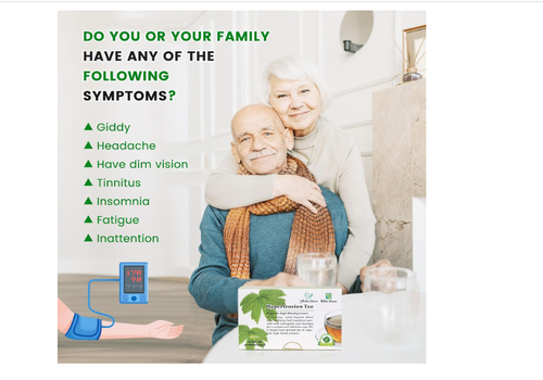 Wins Town Hypertension Tea, Pressure Balance Tea, Cholesterol, Cardiovascular Health, 20 Tea Bags