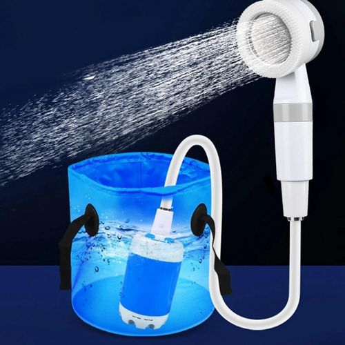 Outdoor Artifact, Practical Shower for Dormitory, Camping Supplies, Wireless Shower, Portable Rechargeable Shower