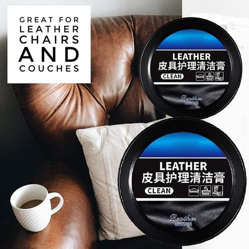 Cleaning and Care Cream & Cleaning Paste for Leather Care,Automotive Interior Leather Cleaning Cream,Car Leather Conditioner Oil Paste,The Original Leather Recoloring Balm,Leather Color Restorer