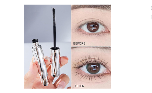 2-pack of waterproof, long-lasting, smudge-proof mascara primer (black)