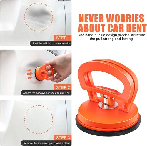 Dent Puller,1 Pack Car Dent Puller Dent Remover Tool Dent Removal Kit for Car Suction Cup Dent Puller and Dent Repair Kit Handle Lifter for Cars Body,Glass,Screen,Tiles Lifting,Objects Moving