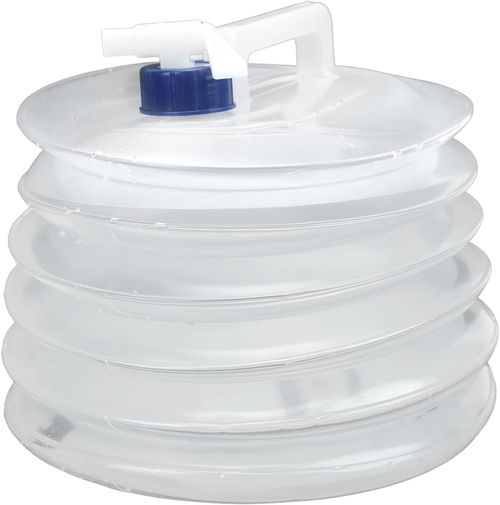 Drinking Water Tank Carrier, Adjustable Multipurpose Odorless Collapsible Water Container Portable Leakproof Food Grade for Outdoor Camping Hiking Climbing (10L)