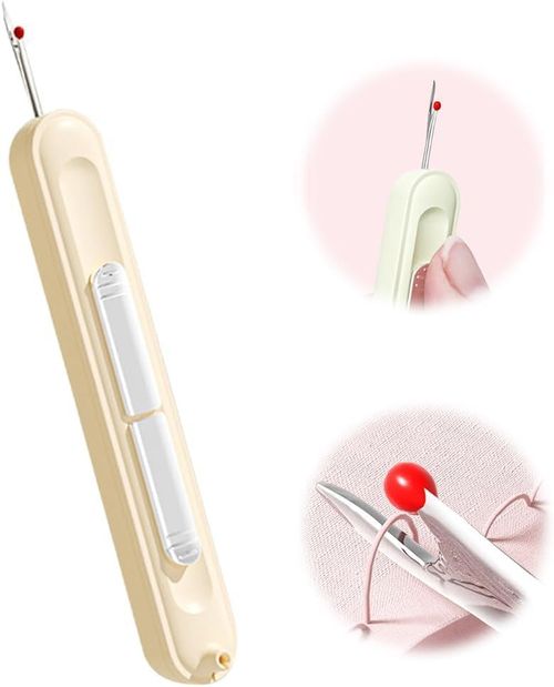 2  pieces of  Chicliify Needle Threader, Chicliify 2-in-1 Needle Threader and Seam Ripper Tool, Insert Needle Threader, Needle Threader and Seam Ripper