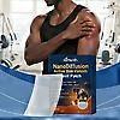 2 boxes of pain relief patches, bee venom joint pain relief patches, elastic back pain gel patches (4 pieces per box)