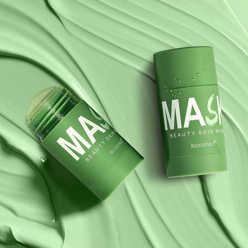 Juxek Green Tea Mask, Green Tea Deep Cleanse Mask, Green Tea Deep Cleanse Mask Stick Blackhead Remover, Green Tea Deep Cleanse Mask Juxek, Juxek Green Tea Face Mask (2pc)