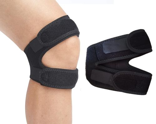 2 Pack Patella Knee Strap, Pain Relief Patellar Tendon Support, Adjustable Brace Band for Basketball, Running, Jumpers Knee, Volleyball, Tendonitis, Arthritis