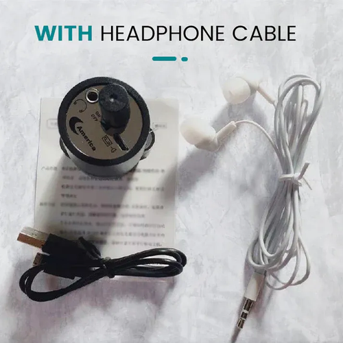 Sound Amplifier, Audio Ear Listening Device Voice Listen Detector for Pipe Water Oil Leakage Monitor