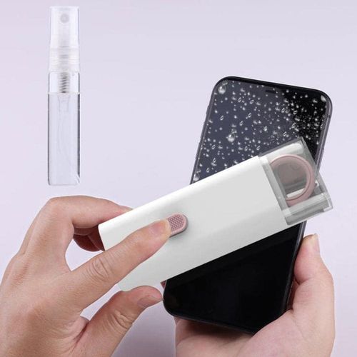 7-in-1 Electronics Cleaner Kit, Keyboard Cleaning Brush with Cleaning Spray and Keycap Puller,for Earbuds Smartphone Laptop Computer Cleaning Set