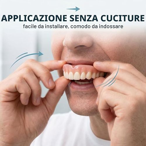 Adjustable  Fake Teeth ,Top and Bottom Denture