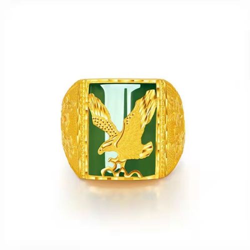 Hot sale high quality hip hop punk style mens rings fashion jewelry eagle shape ring