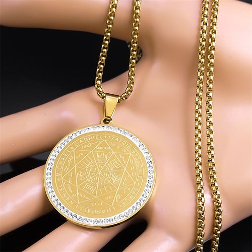 New Fashion Eagle Angel Fairy Wings Titanium Steel Necklace Diamond Angel Wings Pendant Necklace