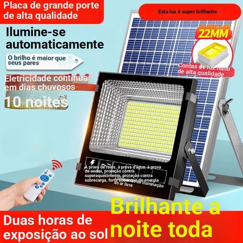 Lâmpada solar multifuncional Luminária para exterior Lâmpada de jardim Superbrilhante à prova de água Sensor de movimento Luminária LED para exterior