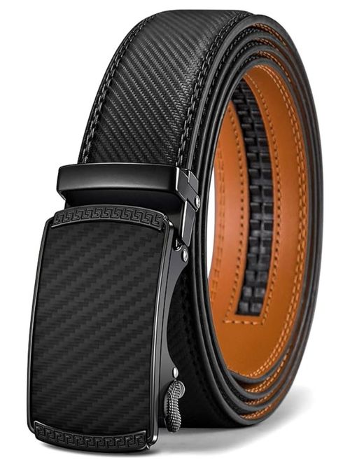 Men's Belt Leather Ratchet Belt