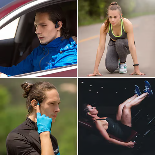 Bone Conduction Headphones - Bluetooth 5.2, IPX5 Waterproof, 13H Battery & HD Calls｜Sports & Tech Essential
