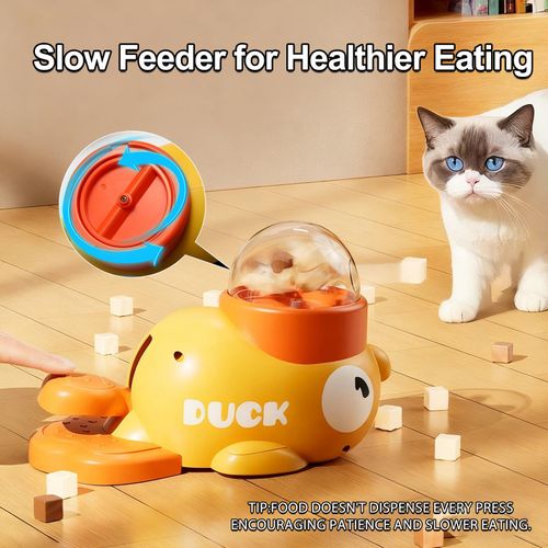 Duck Slow Feeder Toy: Keep Your Pet Healthy & Happy!