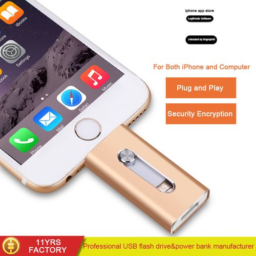 3-in-1 Phone USB Flash Drive - Expand iPhone Android Storage Instantly