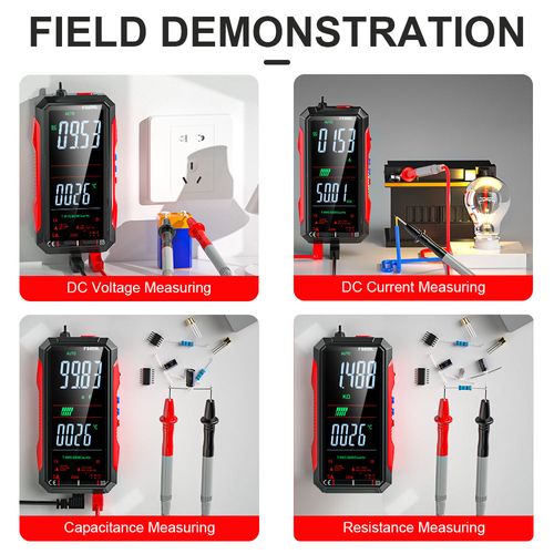 FS899L Digital Multimeter - 4.8  Color Screen, Auto-Ranging & Rechargeable｜Electrical Pros Choice