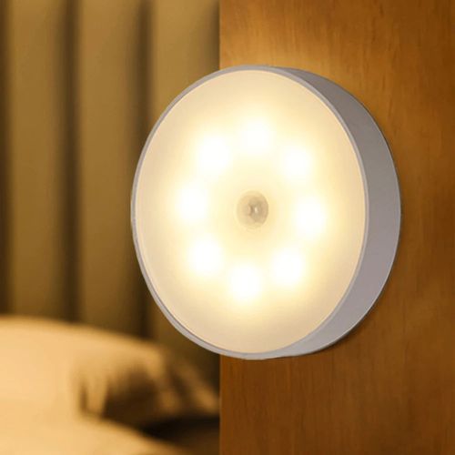 0 Second Motion Sensor Night Light - Auto On.Off, Wireless & Easy Installation, Eye-Caring Soft Light, Perfect for Bedroom.Bathroom.Wardrobe & More