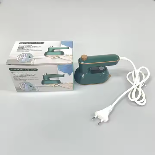 On-the-Go Wrinkle Eraser: Compact Handheld Steamer (Fits Any Bag!)