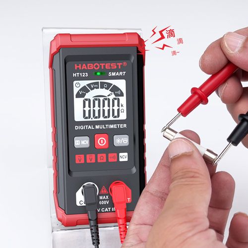 HABOTEST HT123 Smart Multimeter - High Precision, NCV & Backlight｜Electrical Tool Essential