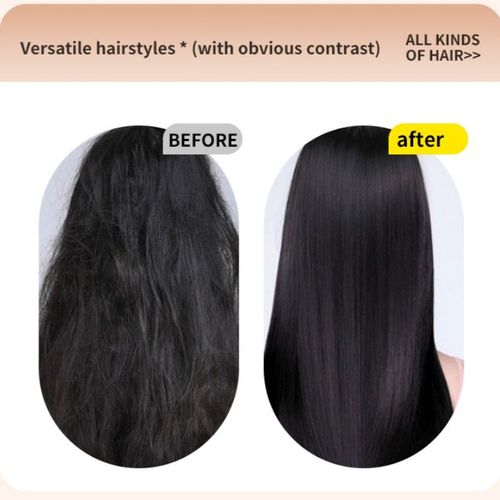 Wireless Straightener Brush: Salon Hair Anytime, Anywhere!