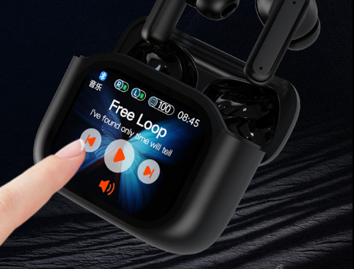 Obsidian Black BY-16 Wireless Earbuds | ANC+ENC Noise Cancellation, Intuitive Color Touch Interface & Premium Audio Technologies (Spatial Sound + Digital Enhancement