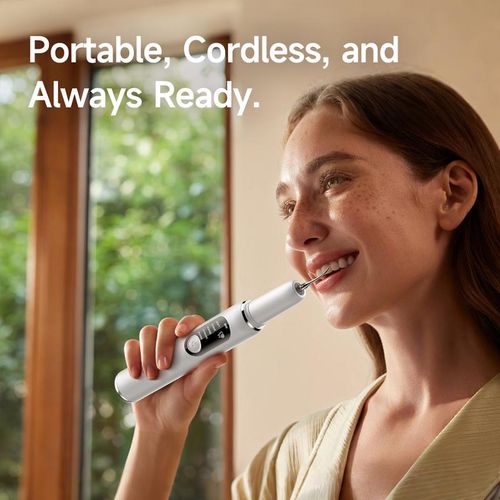 Ultrasonic Teeth Cleaner: Deep Clean Plaque, Stains & Bad Breath – 5 Modes, Portable & Gum-Safe!