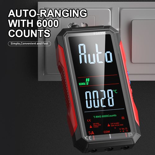 FS899L Digital Multimeter - 4.8  Color Screen, Auto-Ranging & Rechargeable｜Electrical Pros Choice