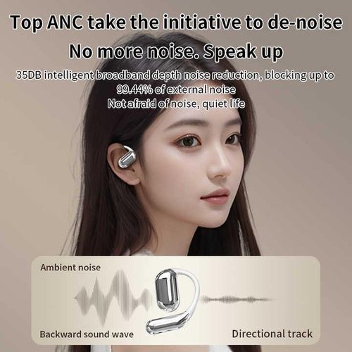 Q16 Pro Open-Ear TWS Earbuds - Touch Screen, ANC Noise Reduction & Bluetooth 5.4｜Audio Tech Innovation