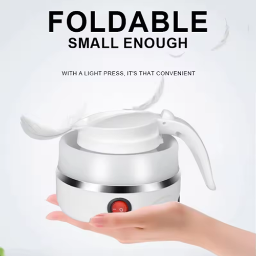 Foldable Electric Kettle | Compact, Portable & Perfect for Travel, Home or Office!