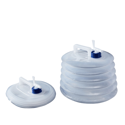 15L Collapsible Water Container with Tap, Portable Foldable Water Storage Jug for Camping, Outdoor & Emergency Water Supply