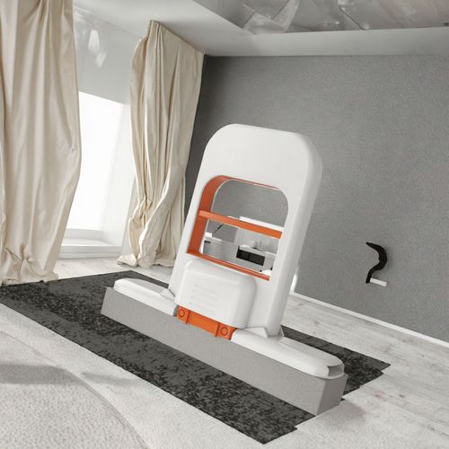 Portable Self-Squeezing Mini Mop 2 in 1 Use | No Hand Wash Sponge Mop for Home, Bathroom Tiles, Kitchen Sink, Desktop Quick Clean, Flexible Handle Small Floor Mop Kenya,Pack of 2