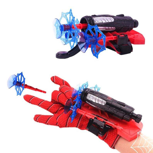 Spider Web Launcher Toy Glove, Hero Wrist Shooter for Kids, Suction Darts Gift
