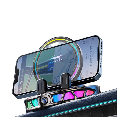 Make Your Car Stand Out! RGB Breathing Light Dashboard Phone Mount