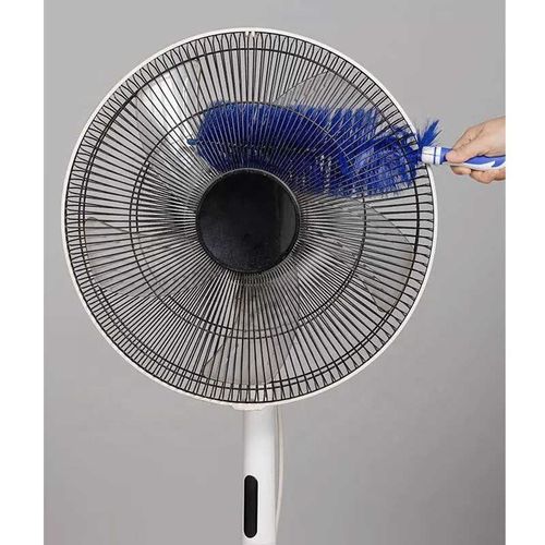 Flexible Bendable Fan Dust Cleaning Brush, Long Bristle Gap Cleaner Brush, Multi‑Purpose Household Cleaning Tool for Fan, Radiator, Vents & Furniture Gap,Pack of 3