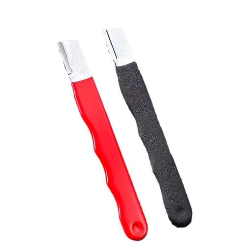 Handheld Quick Knife Sharpener, Portable Multi Purpose Blade Sharpening Tool for Kitchen Knives, Pruners, Axes and Garden Cutting Tools,Pack of 2