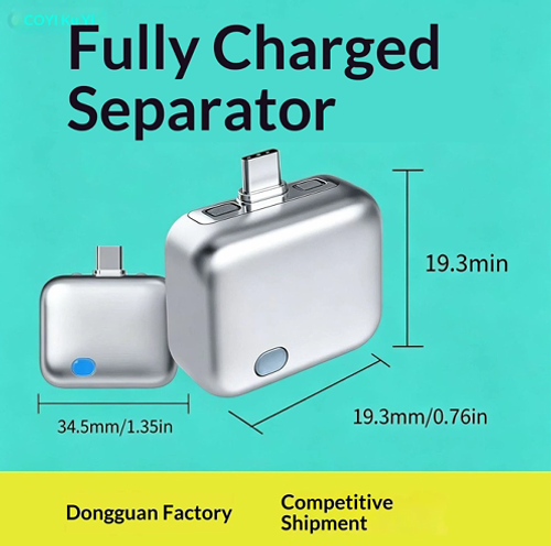 Auto Stop USB-C Charging Separator, Smart Full Charge Disconnect Adapter Protect Phone Battery
